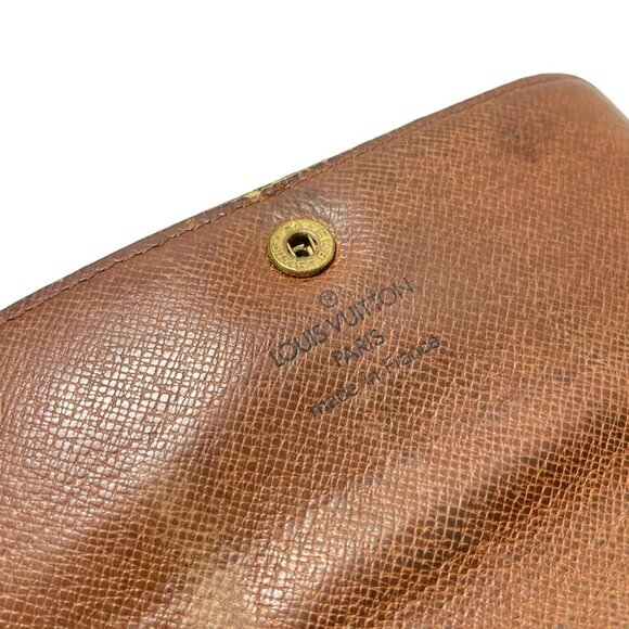 Auth LOUIS VUITTON Porte Monnaie Zip M61735 Monogram - Unconfirmed Bifold Wallet - Picture 7 of 11
